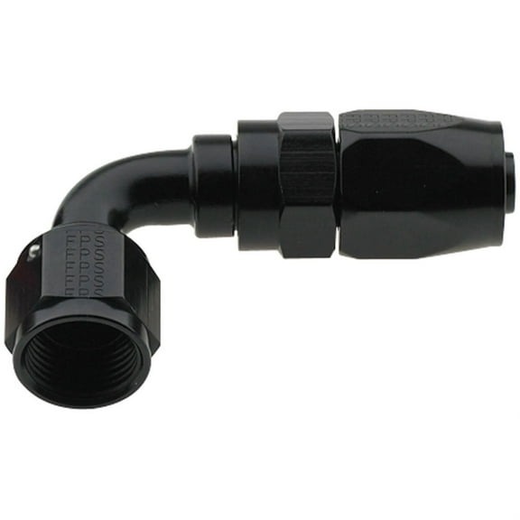 Fragola 229016-BL Pro-Flow Black Size (-16) 90 Hose Fitting