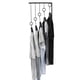 thumbnail image 2 of EeaseMX 1 juego de perchas con aro y gancho para ropa, organizador de ropa circular antideslizante., 2 of 7