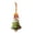 Green, variant on 2026 Christmas Indoor Home Decor Hand Crochet Christmas Tree Car Hanging Ornament Knitted Mini Xmas Tree Rearview Mirror Pendant Holiday Decor Hanging Pack