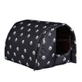 thumbnail image 2 of Oliegs Couverture Chauffante pour Animaux de Compagnie Maison Extérieure Maison pour Chat Résistante au Froid et Lit Pliable Chaud Chocolat, 2 of 5