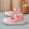 thumbnail image 2 of WAYUTE Girls Sneakers Breathable Lightweight Elastic Low Top Footwear for Toddler Kids Athletic Shoes Casual Outdoor, 2 of 6