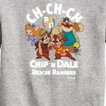 thumbnail image 3 of Chip 'N Dale Rescue Rangers - Chip 'N Dale Character Art - Toddler And Youth Crewneck Fleece Sweatshirt, 3 of 5