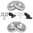 thumbnail image 2 of TRQ Front and Rear Brake Pad & Rotor Kit Brake Pads Brake Rotor Semi-Metallic Fits Select 2003-2006 Acura MDX, 2 of 6