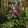 thumbnail image 2 of Cavalier Spaniel and Santa Claus Garden Flag 11.25 in x 15.5 in, 2 of 5