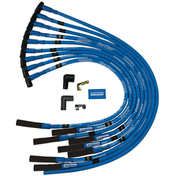 Moroso for Chevrolet Big Block Ignition Wire Set - Blue Max - Spiral Core -