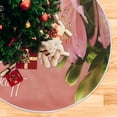 thumbnail image 5 of FMSHPON Tulip Xmas Christmas Tree Skirt Stand Mat for Holiday Party Decoration Indoor Outdoor 36 inches, 5 of 6