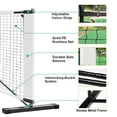 thumbnail image 5 of Pickleball Net Set,22 FT Regulation Size,Pickleball Net with Steel Frame,Portable Pickleball Net with 4 Paddles & Balls, Portable Carry Bag for Driveway, Park, Beach, Backyard & Camping, 5 of 5