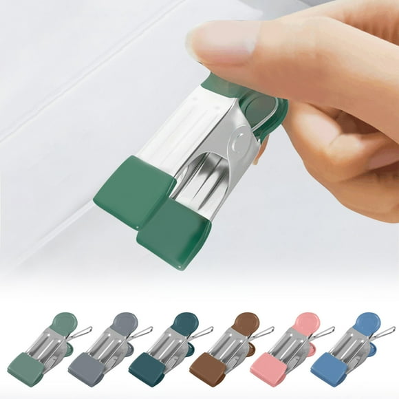 Fiudx Pinzas Metálicas para Pantalones, Diseño Resistente Al Viento y Agarre Firme, de Acero Inoxidable, Ahorra Espacio Al Secar La Ropa, Ideal para Organizar El Hogar, Regalo Único, Tamaño 2 X 6 X 2