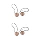 thumbnail image 4 of Bearachild 2 piezas de cortina de metal Tieback Poliéster Estilo simple Hogar Dormitorio Fijación Sujetador Hebilla Accesorios Rojo Rojo 2piezas, 4 of 6