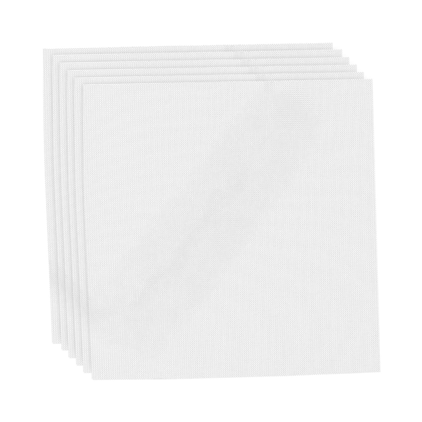 Reusable Steamer Mesh Pad Square Pastry Accessories Easy to Clean 14 inch x 14 inch Steaming Sheets Silicone Steamer Liners 6pcs