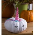 thumbnail image 3 of Kit de decoración de calabazas HearthSong 3D con unicornios para Halloween para niños, 3 of 3