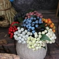 thumbnail image 5 of Artificial Berry Bouquet,Fake Silk Berry Flower Stem,Faux Lifelike Plant Fruit For Christmas Festival Holiday Wedding Diy Bridal Bouquet Home Decor, 5 of 7