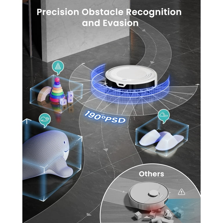 Free Shipping! Lefant Robot Vacuum and Mop Combo with 4500Pa