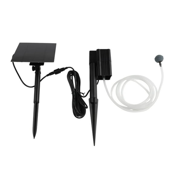 Solar Powered Pond Aerator,Oxygenation Air Pump for Garden Ponds,Fish Tanks & Aquariums