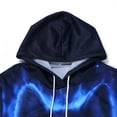 thumbnail image 3 of Sweat à Capuche Couple Manches Longues Printemps Automne Motif Animal 3D Pull Bleu TTTG, 3 of 7