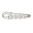 thumbnail image 2 of Elegant Pearls Brooch Coat Pin Badge Costume Ornament, 2 of 6