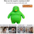 thumbnail image 5 of Ahycs Squishy Sand Toys Green Head Fish Toys Stretch Stress Relief Toy Novedad Tiktok Squeeze Toys Funny Memory Sand Sensory Stress Toy para ansiedad Mujeres Hombres Niños (Pequeño), 5 of 5