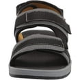 thumbnail image 3 of Rockport Lucky Bay Sport 3 Men's Grey Sandals 12W, 3 of 5