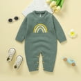 thumbnail image 5 of Vedolay Girls Clothes Fall Winter Baby Girl Romper Jumpsuit Bodysuit Outfits Green,68, 5 of 5