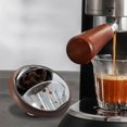 thumbnail image 2 of Espresso Accessories Adjustable Coffee Grease Accsesories Kitchen Reflector Walnut Wood Rotatable Bar Coffeeware Dining Home (Walnut Black), 2 of 7