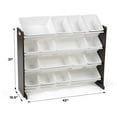 Humble Crew SuperSized Toy Storage Organizer with 16 Storage Plastic
