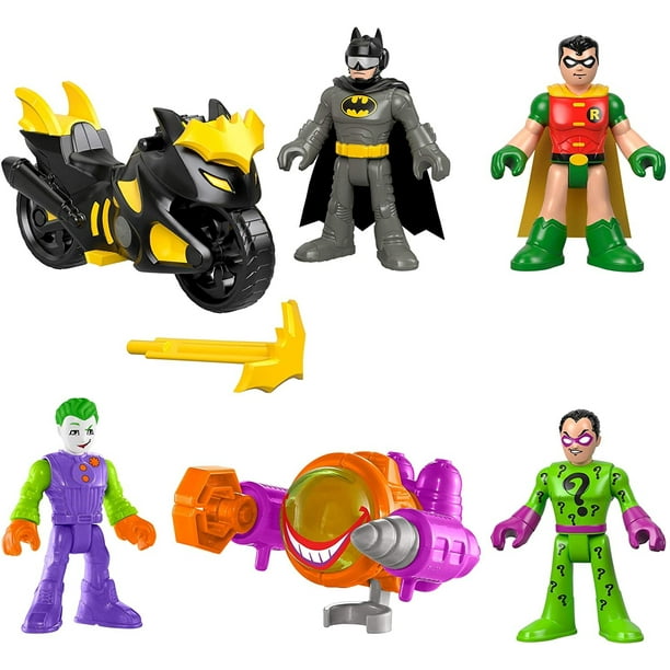 Imaginext DC Super Friends Dueling Duos Gift Set Batman, R DC Super  Friends DC Super Friends