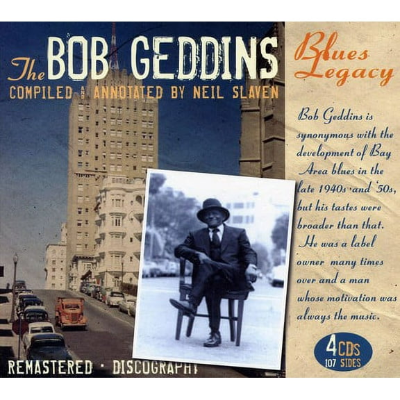 Various Artists - The Bob Geddins Blues Legacy - Music & Performance - CD
