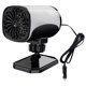 thumbnail image 1 of Calentador portátil de 120 W, descongelación rápida, ventilador de refrigeración giratoria de 360 grados, desempañador automático, s 24V Blanco Macarena Ventilador del calentador del coche, 1 of 8