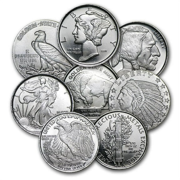 1/10 oz Silver Round - Secondary Market