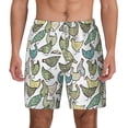 thumbnail image 3 of Uemuo Funny Chicken Pattern Mens Swim Trunks Quick Dry Board Shorts with Mesh Lining, Stretch Beach Shorts Quick Dry No-Chafing Board Shorts-3X-Large, 3 of 9