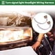 thumbnail image 3 of Conjunto de arnés de cableado de faros Unique Bargains No.55079378AF para Jeep Grand Cherokee 2011-2021, lámpara de señales de giro, arnés de cable de 6 terminales, 30 cm, 1 conjunto, 3 of 7