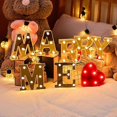 thumbnail image 2 of 3D LED Night Light 26 Letters Alphabet Light Marquee Sign For Wedding Birthday Letter X, 2 of 5