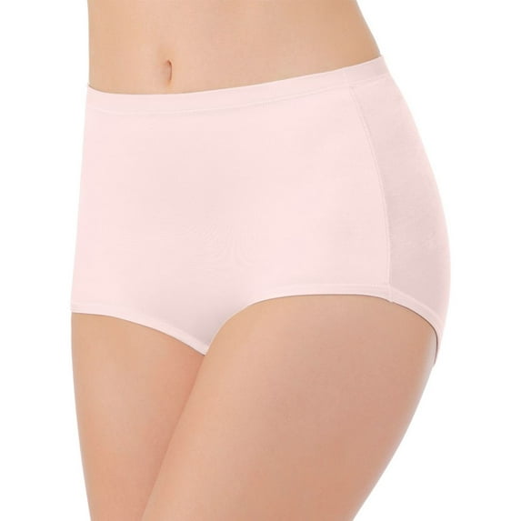 Women's Vanity Fair 13138 Body Caress Brief Panty (Sheer Quartz 9)