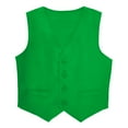 thumbnail image 6 of Toptie Kid Vest Volunteer Activity Waistcoat Party Costume Vests - GREEN, 6 of 8