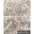 thumbnail image 6 of Vintage Spring Floral Kitchen Valances for Windows Farmhouse Linen Window Valance Curtain for Living Room Window Treatment Summer Farmhouse Botanical Valance Rod Pocket Topper Drape, 54 x 18 Inch, 6 of 6