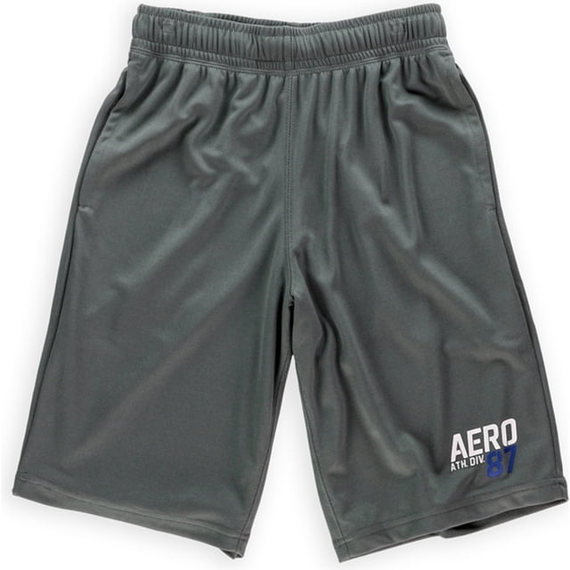 Pantalones cortos Aeropostale para hombre Atléticos con bolsillos Gris Grande