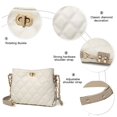thumbnail image 4 of Bandolera Sivim Fashion Leather para mujer, color beige, 4 of 6