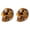 Brown*2, variant on 1 Pc Human Head Statues Resin Crafts Halloween Decor Glass Figurines Sculpture For Home Table Decor Colorful 0.78x0.78x1.18 In Brown