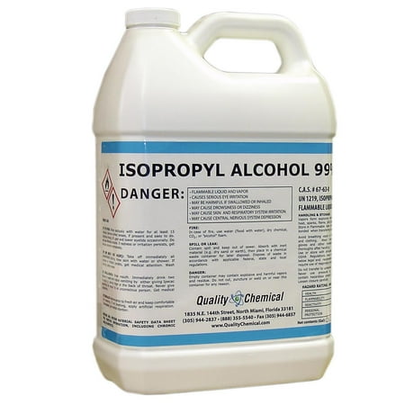 Isopropyl Alcohol Grade 99 Anhydrous (IPA) - 1 gallon f-style