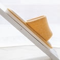 thumbnail image 4 of Open Toe Cotton ​Linen Slippers Men Women Comfy Indoor House Spring Summer Anti-Slip Slippers, 4 of 7