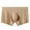 Beige, variant on Odeerbi 2025 Ice Silk Briefs Seamless Underwear Men's Solid Color Ice Silk Seamless One Piece Boxer Briefs Blue