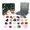 Green, variant on Countdown Sets for Advent Calendar 2025 Celebrate 24 Surprises with Sparkling and Gem Rocks for Indoor and Outdoor Play
