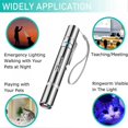 thumbnail image 4 of Cat Toys, Laser Pointer with 5 Adjustable Patterns, USB Recharge Laser, Long Range and 3 Modes Training Chaser Interactive Toy, Dog Laser Toy -GSLA, 4 of 5