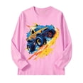 thumbnail image 4 of RFQWOVSR Boys' Long Sleeve T-Shirt with Racing Print for Casual Fall Wear, 4 of 4