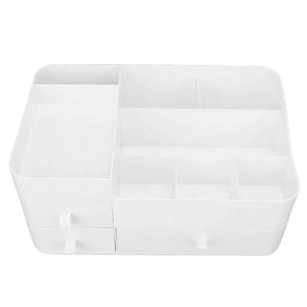 Organizador De Cajón De Maquillaje, Organizador De Cuidado De La Piel, Material Plástico De 8 Compartimentos Para Baño Para Dormitorio Para Cosméticos YLSHRF Makeup Desk Organizer