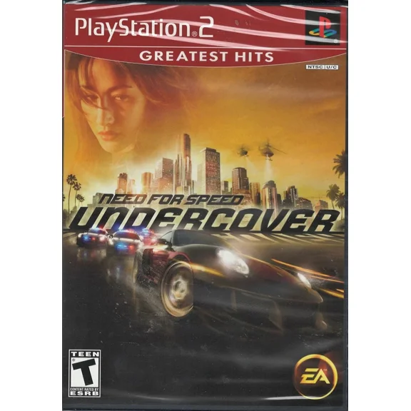 Need for Speed: Undercover (Greatest Hits) PS2 (Brand New Factory Sealed US Vers