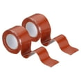 thumbnail image 1 of Cinta de silicona autoadhesiva de 2 piezas, 1" x 3 pies, cinta de sellado de silicona para fugas de manguitos y tuberías, roja (1 mm de grosor), 1 of 6