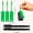 Green-4 1/2 x 3/4 Inch-2000, variant on Bright Colors 4 1/2 x 3/4 Inch 2000 Self Locking Arrow Key Tags