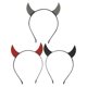 thumbnail image 1 of 3pcs de diadro de cuello de diablo de la banda de cabello de la bocina del diablo., 1 of 6