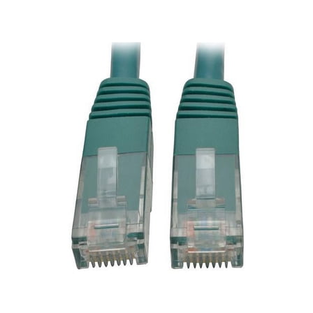 Tripp Lite 7ft RJ45 M/M Cat6 Gigabit Molded Patch Cable Green N200007GN